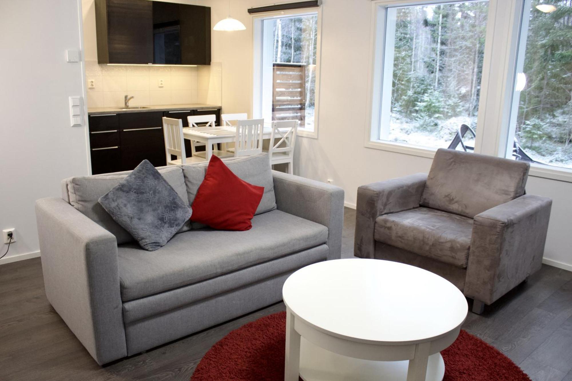 Modern Slope Apartment Vuokatti Eksteriør bilde